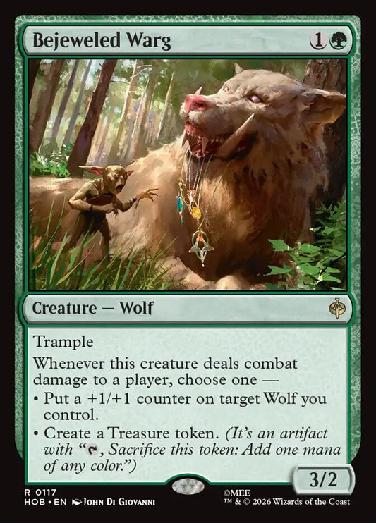 Bejeweled Warg front