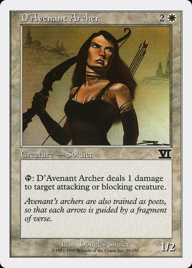 D'Avenant Archer front