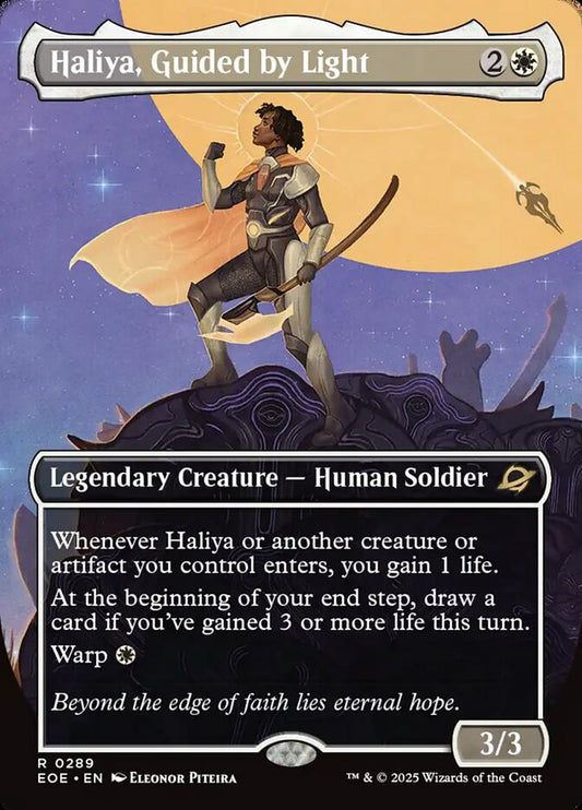 Haliya, Guided by Light front