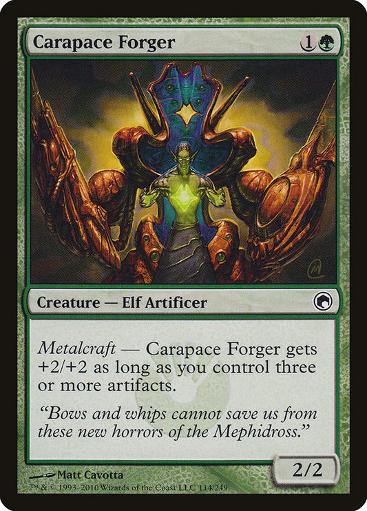 Carapace Forger front