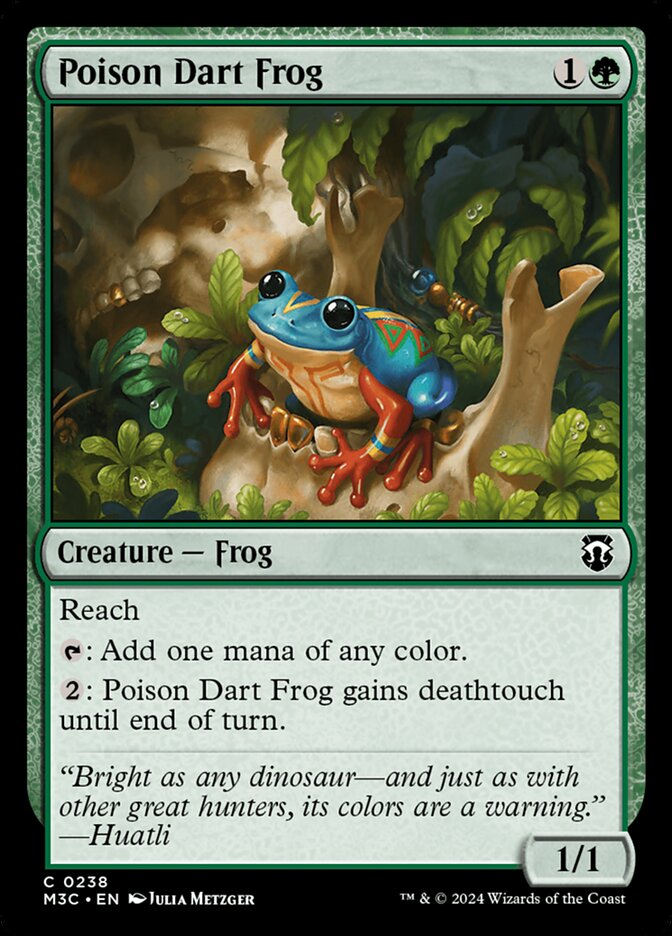 Poison Dart Frog front