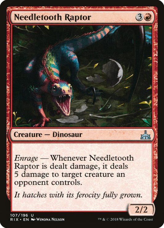 Needletooth Raptor front