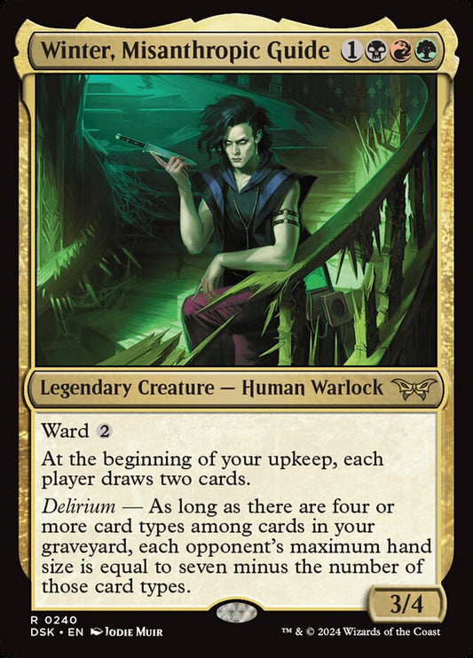 Winter, Misanthropic Guide front
