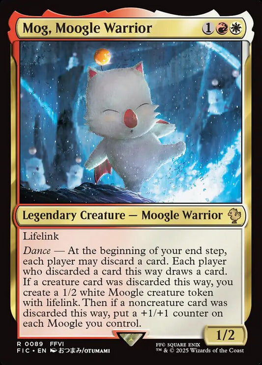 Mog, Moogle Warrior front