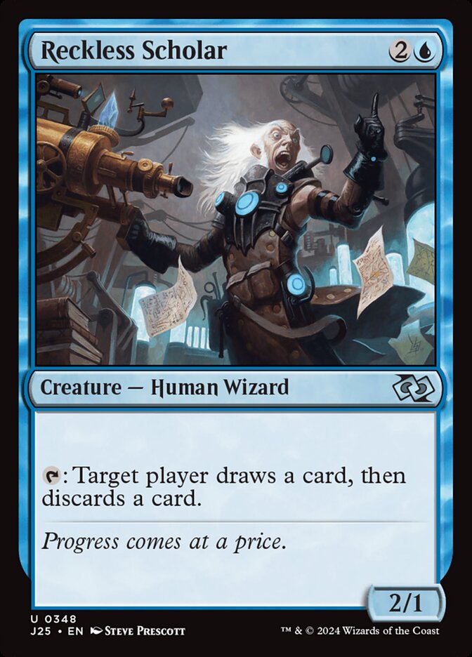 Reckless Scholar front