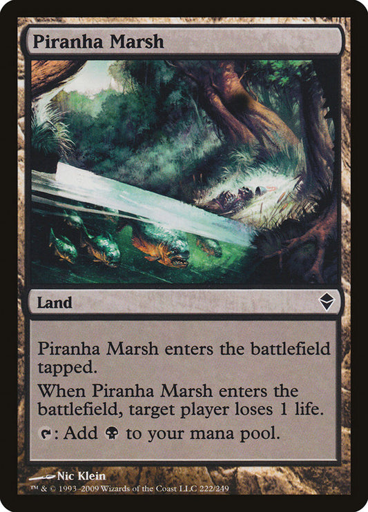Piranha Marsh front