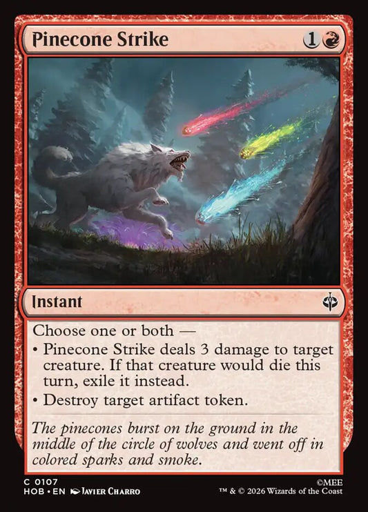 Pinecone Strike front