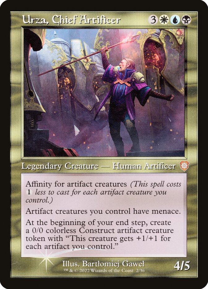 Urza, Chief Artificer front