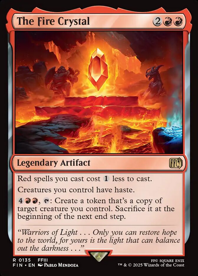 The Fire Crystal front