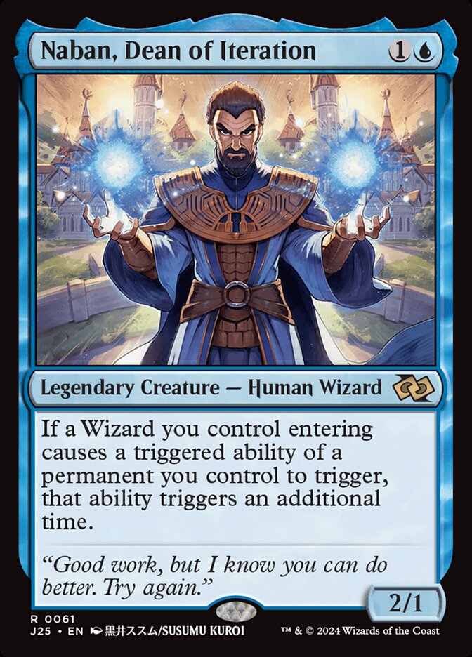 Naban, Dean of Iteration front