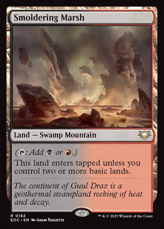 Smoldering Marsh front