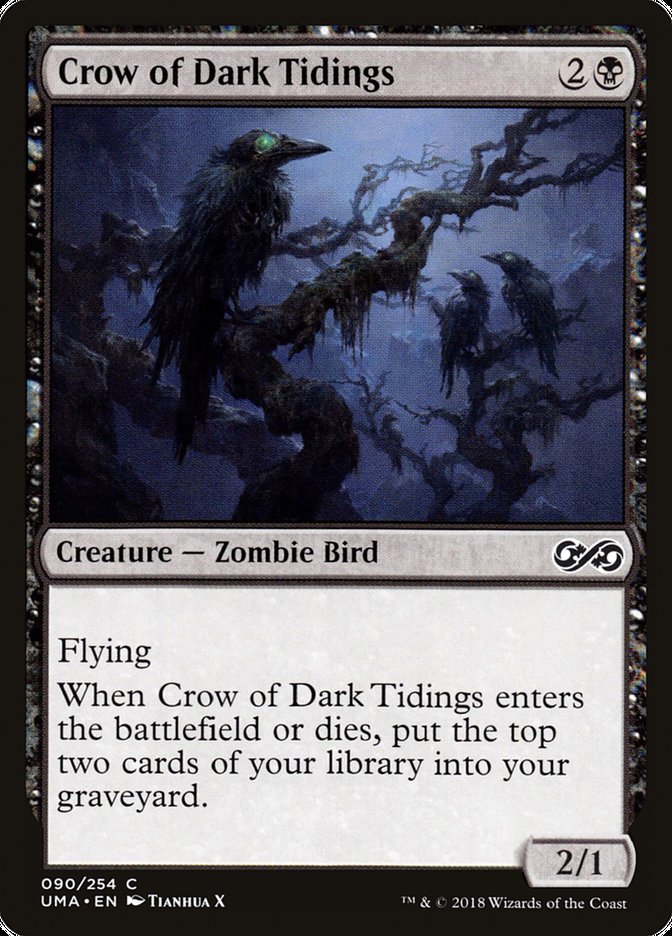 Crow of Dark Tidings front