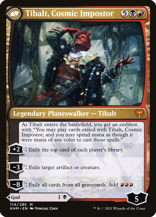 Valki, God of Lies // Tibalt, Cosmic Impostor back