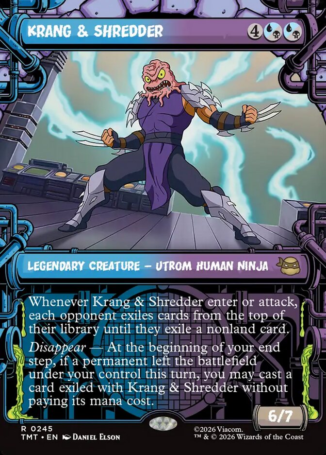 Krang & Shredder front