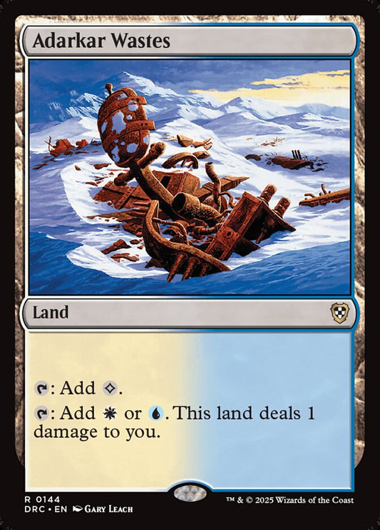 Adarkar Wastes front