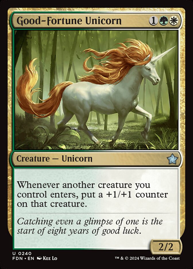 Good-Fortune Unicorn front