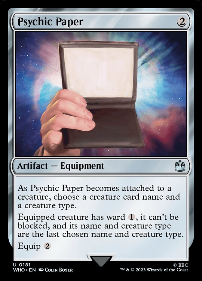 Psychic Paper front