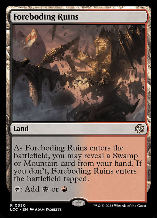 Foreboding Ruins front