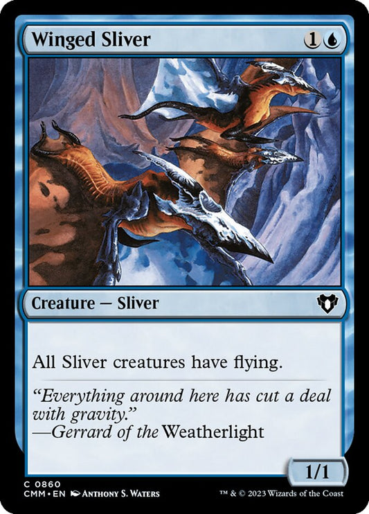 Winged Sliver front