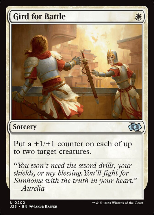 Gird for Battle front