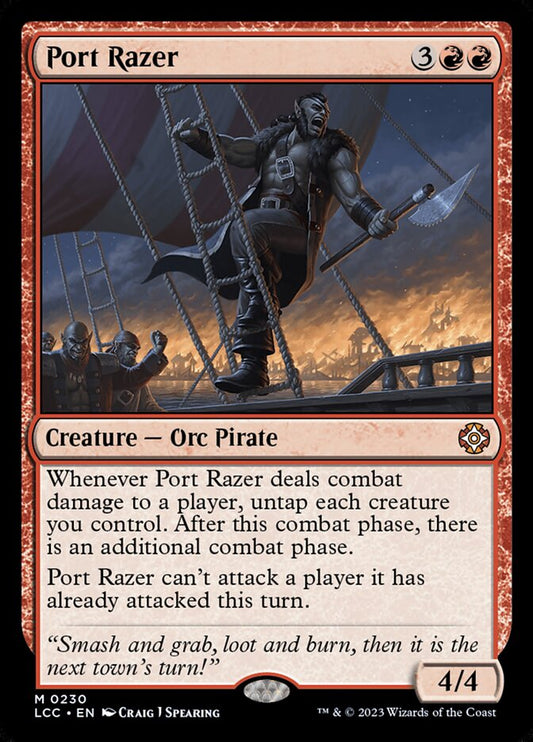 Port Razer front