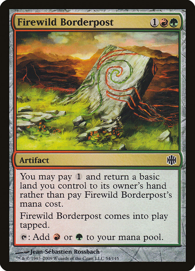 Firewild Borderpost front