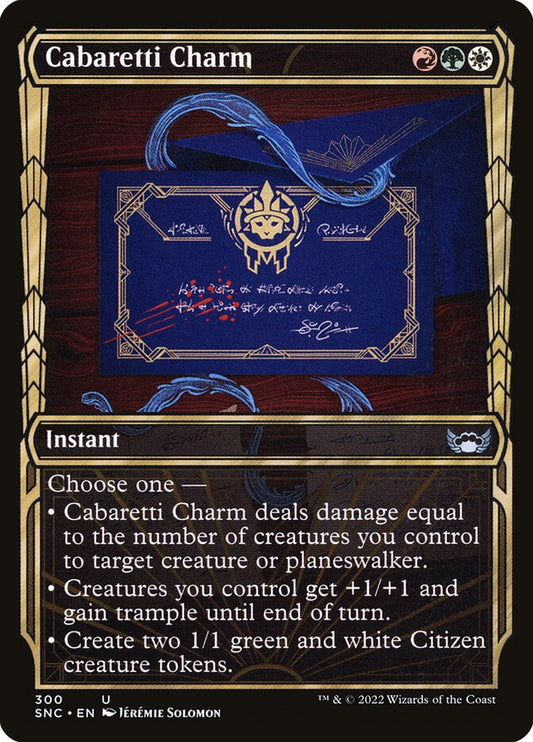 Cabaretti Charm front