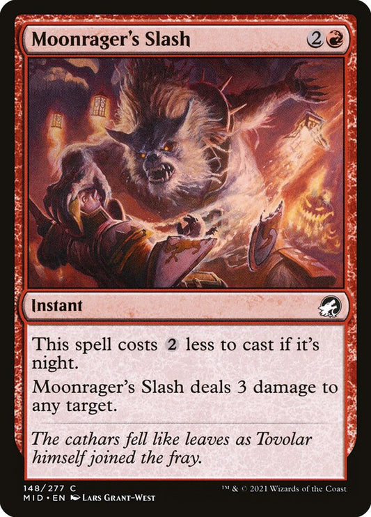 Moonrager's Slash front