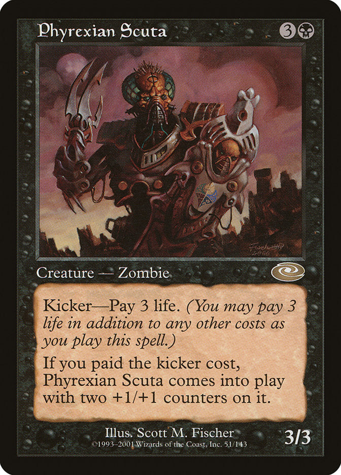 Phyrexian Scuta front