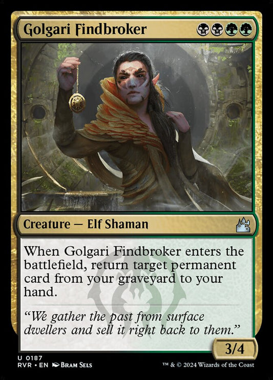 Golgari Findbroker front