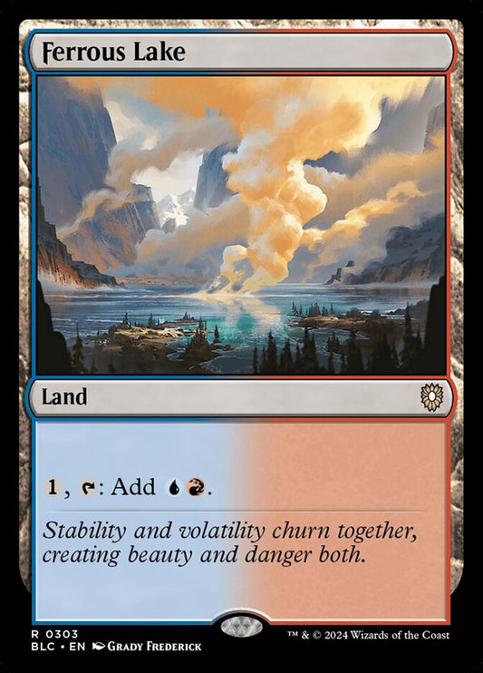 Ferrous Lake front