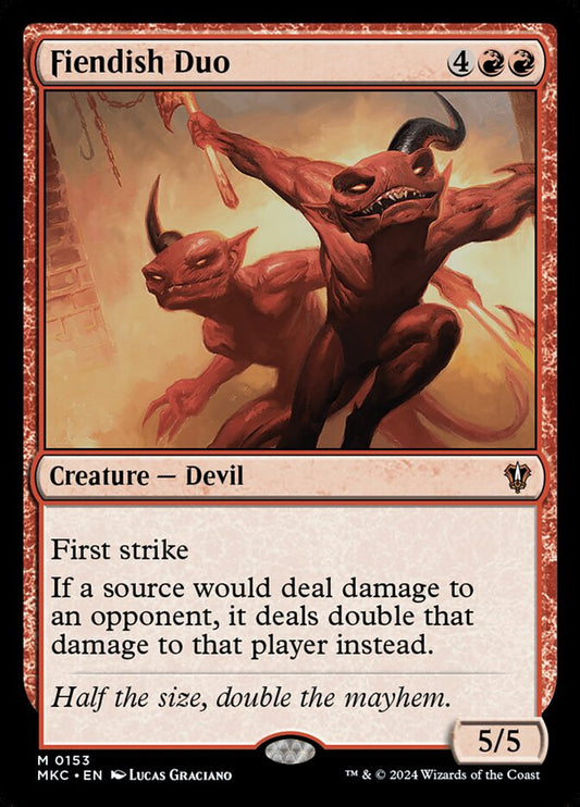 Fiendish Duo front