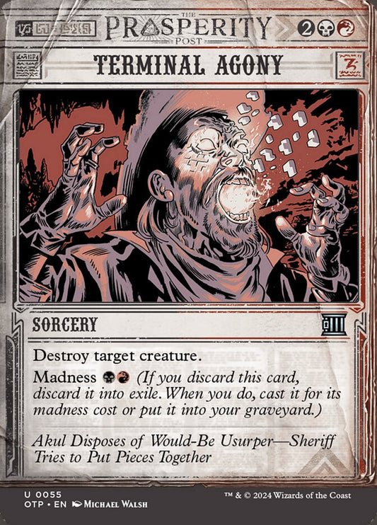 Terminal Agony front