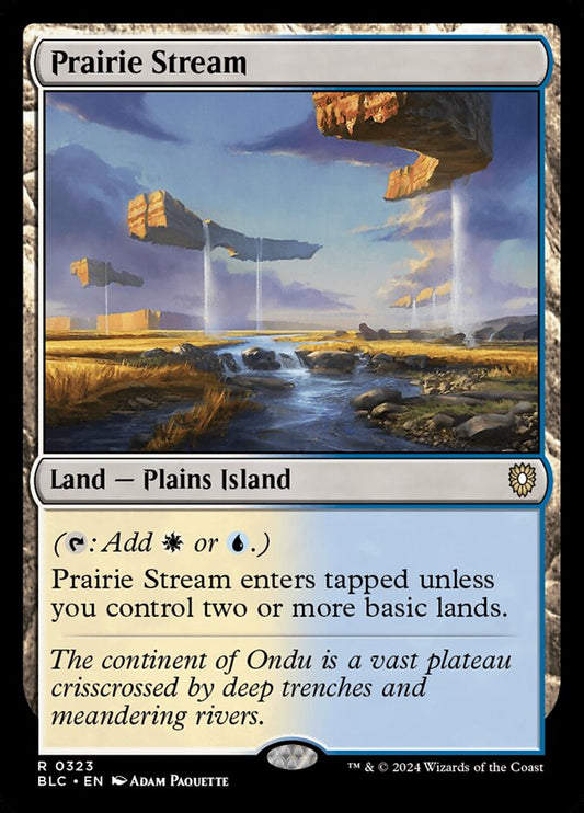 Prairie Stream front