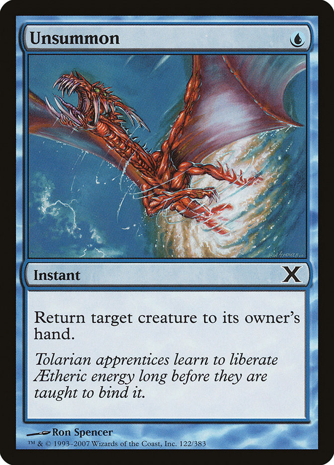 Unsummon front