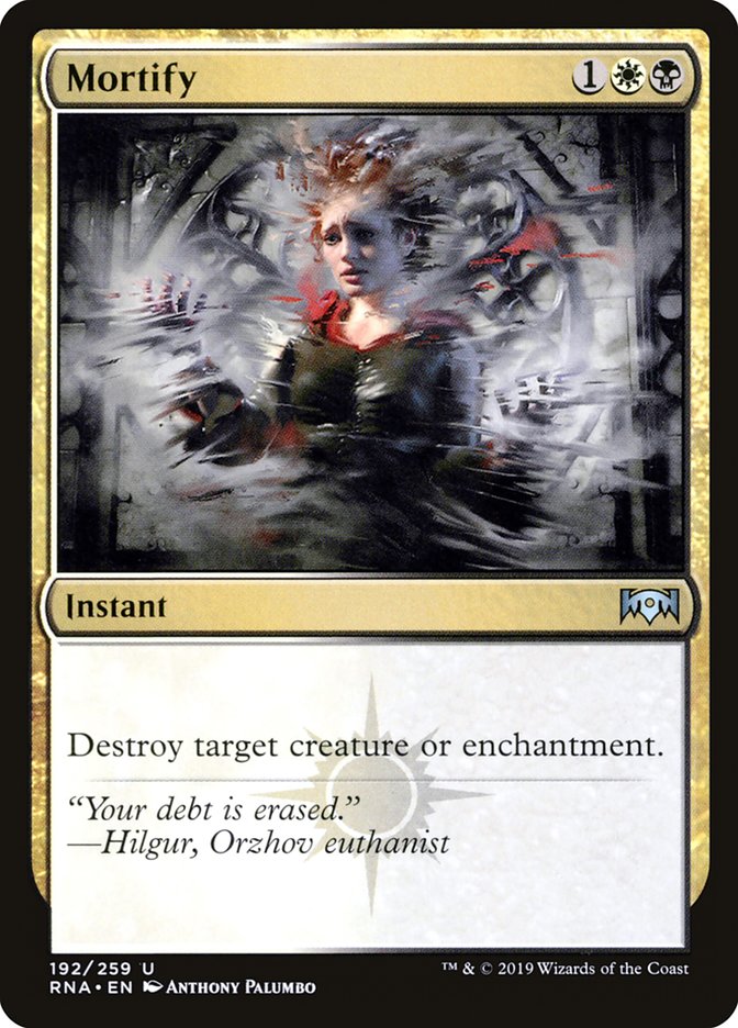 Mortify front
