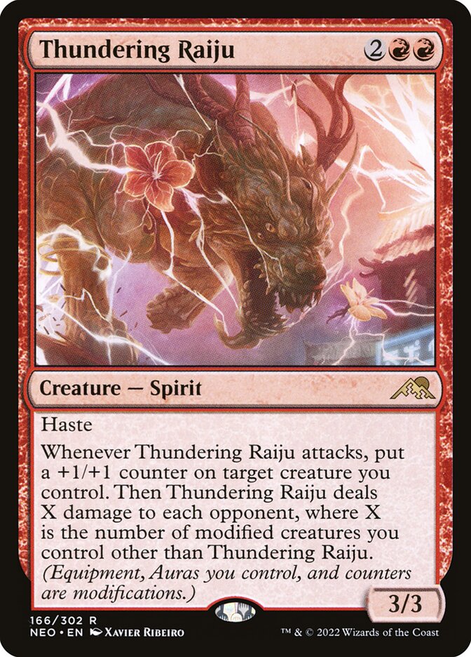 Thundering Raiju front