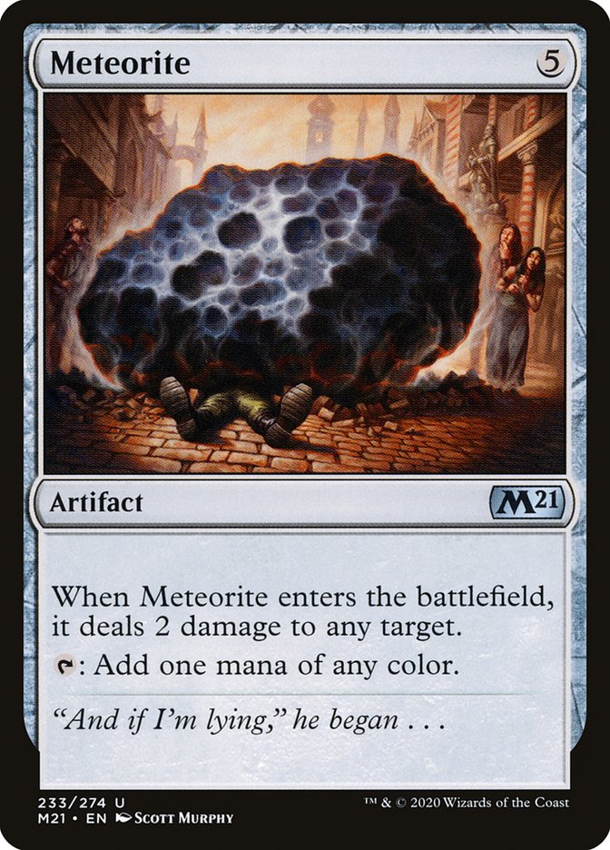 Meteorite front