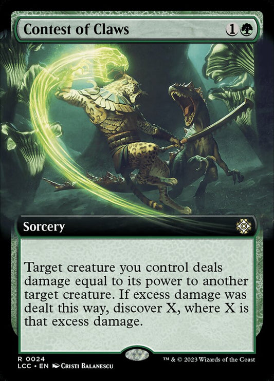 Contest of Claws front