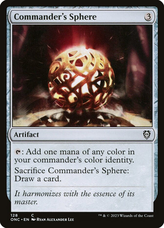 Commander's Sphere front