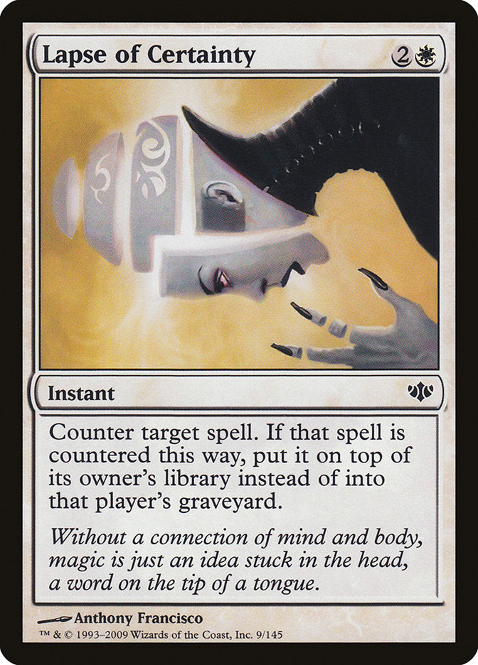 Lapse of Certainty front