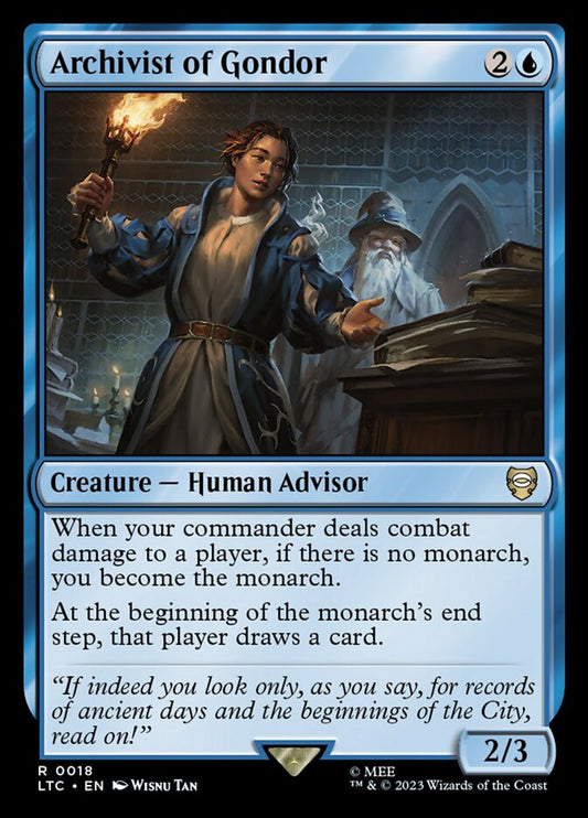 Archivist of Gondor front