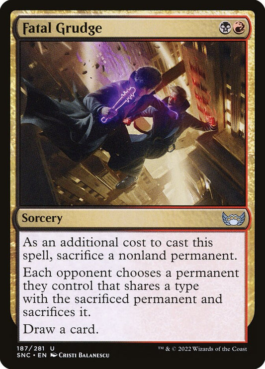 Fatal Grudge front