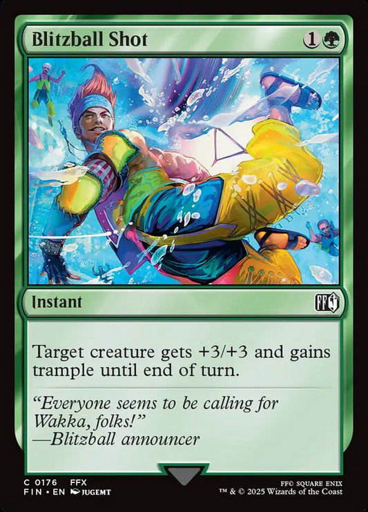 Blitzball Shot front