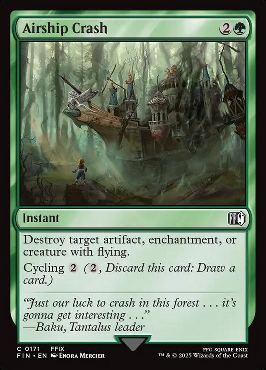 Airship Crash front