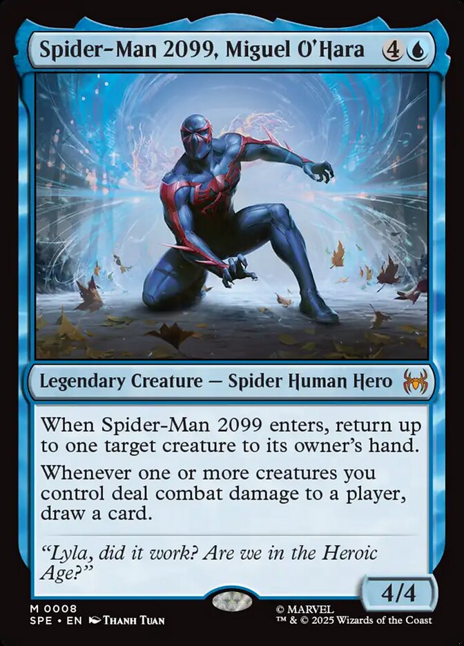 Spider-Man 2099, Miguel O'Hara front