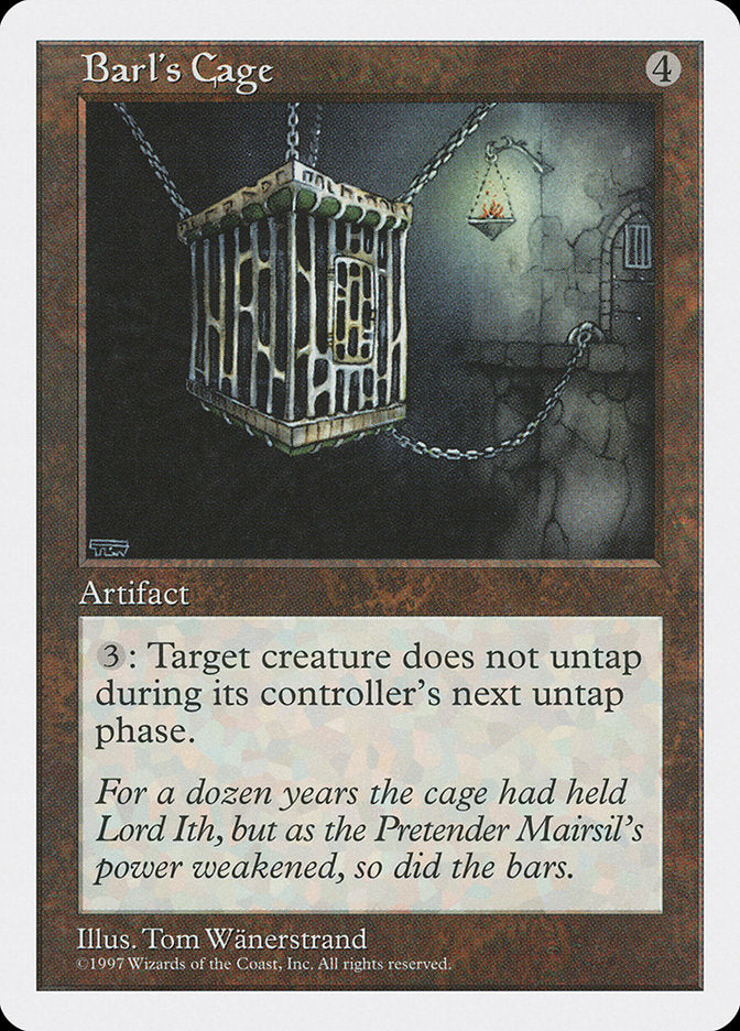Barl's Cage front