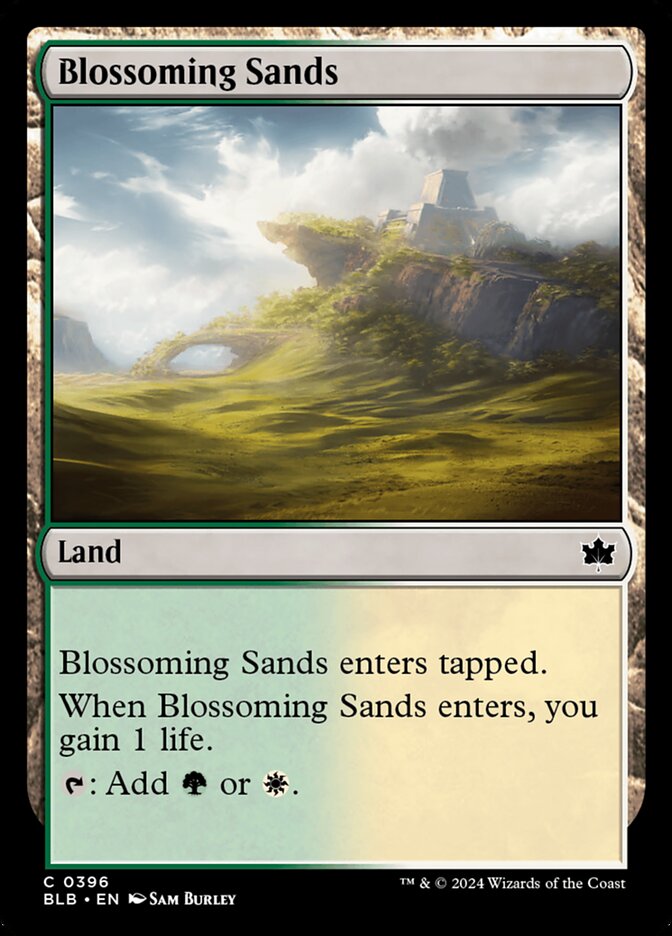 Blossoming Sands front