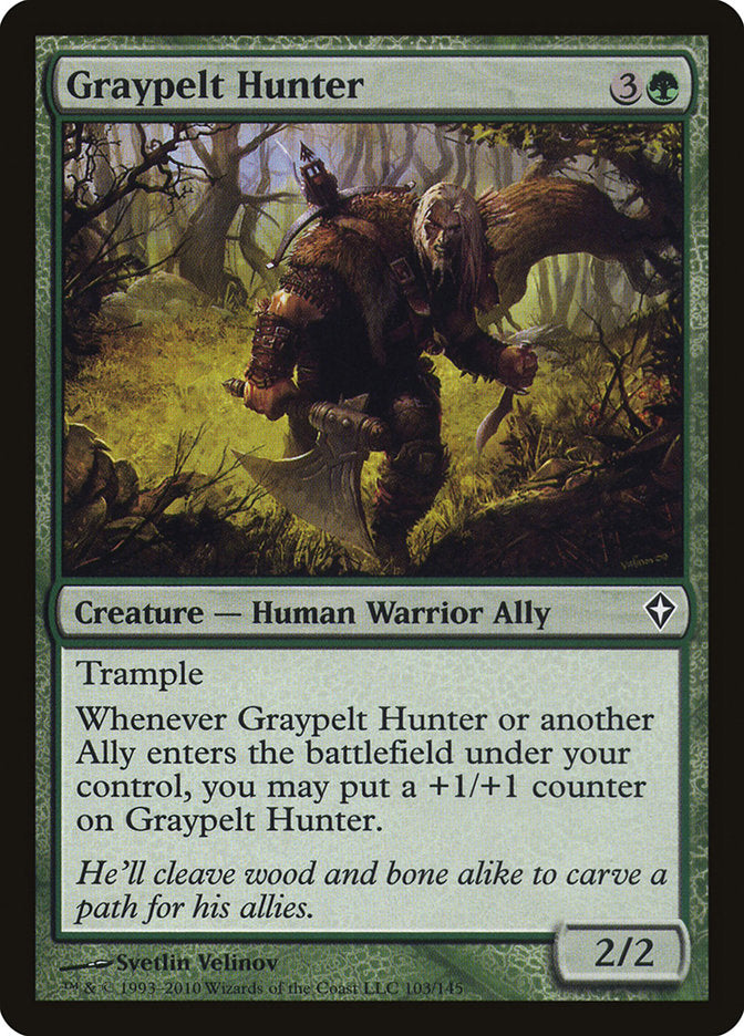 Graypelt Hunter front