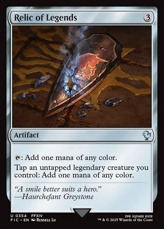 Relic of Legends front